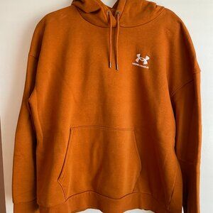 Under Armour RIval Fleece Hoodie Dark Orange XL